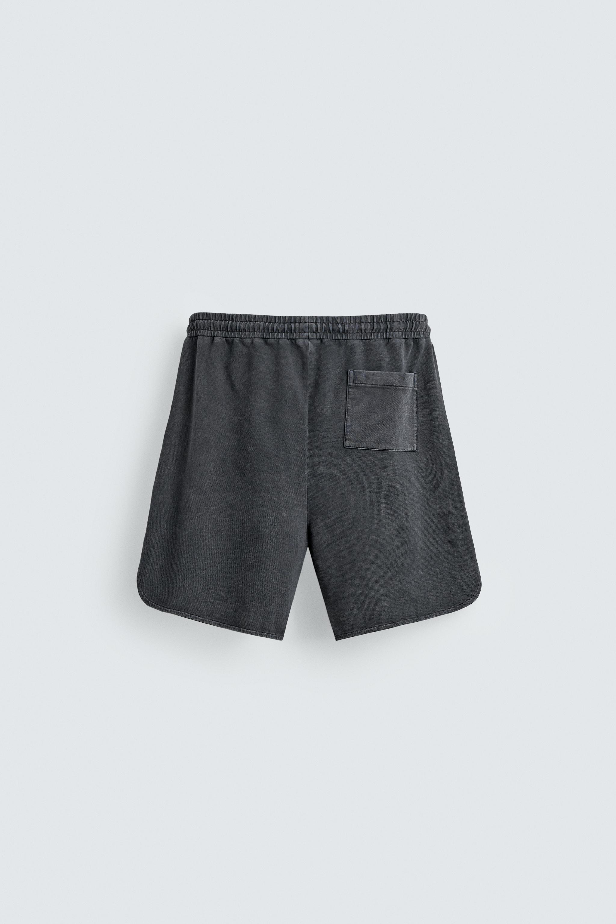 WASHED JOGGER SHORTS